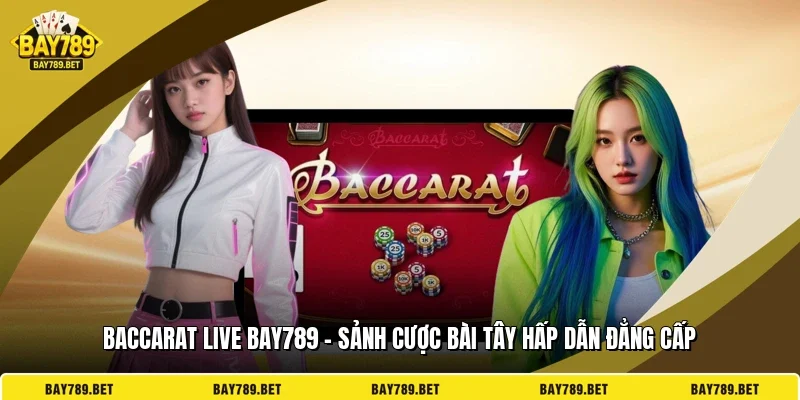 Baccarat Live BAY789 - Sảnh Cược Bài Tây Hấp Dẫn Đẳng Cấp