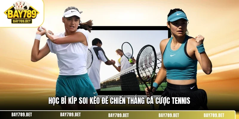 Học bí kíp soi kèo để chiến thắng cá cược tennis